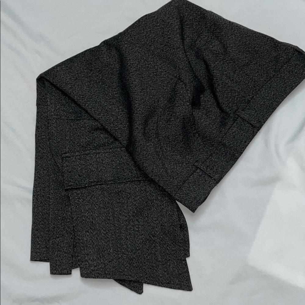 Gray Cargo Dress Capri